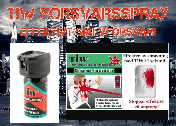 TIW sj&auml;lvf&ouml;rsvarsspray